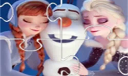Olafs Frozen Adventure Jigsaw image