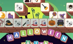 Halloween Mahjong Tiles image
