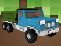 image bg Minecraft Truck Jigsaw