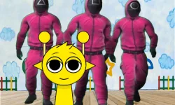 Sprunki in Squid Game Chamber image