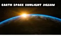 EARTH SPACE SUNLIGHT JIGSAW image