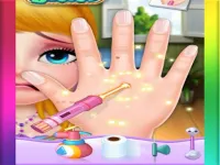 Evie Hand Doctor Fun Games for Girls Online Baby image