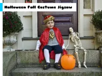 Halloween Fall Costume Jigsaw image