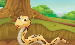 Scary Reptiles Coloring image