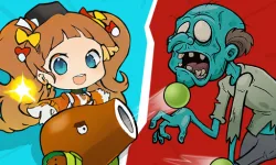 Plant Girl Defense Zombie image