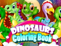 image bg DINOSAURS COLORING BOOKS