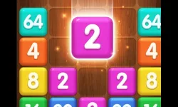 2048 neon game image