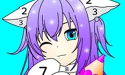 Anime Manga Coloring Book - Art Game image