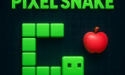 Pixel Snake image
