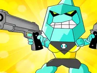Alien Transform Battle Diamondhead Game image