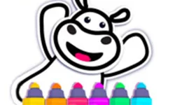 Toddler Coloring Game - Fun Painting image