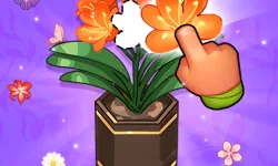 Mart Puzzle Flower Match image