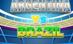Match Football Brazil or Argentina image
