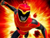 image bg power rangers : space war