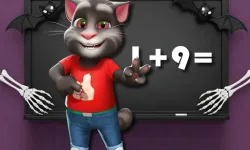 Halloween Tom Math Challenge image