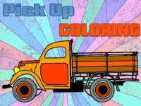 image bg Pick Up Trucks Coloring