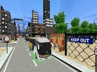 City Coach Bus Passenger Driving :Bus Parking 2021 image