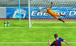 Football World League Cup penality Final Kicks image