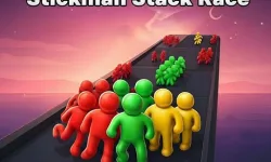 Stickman Stack Race image