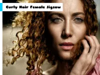 Curly Hair Female Jigsaw image