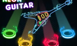 Neon Guitar image