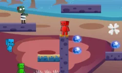 Fireboy Watergirl In Zombies World image