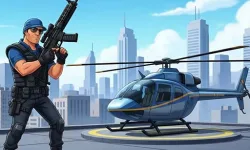 GunShip Shooting Attack Game 3D image