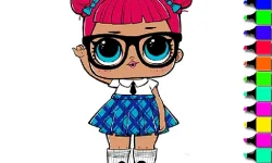 Easy Kids Coloring LOL image