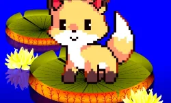 Pixel Art Coloring Book image