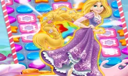 Princess Rapunzel Puzzles & Match3 Games Online image