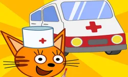 Kid Cats Animal Doctor Games Cat Game image