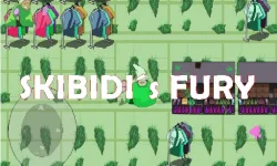 The Wizard Green Skibidis Fury image