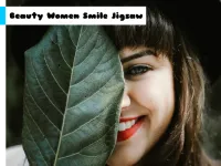 Beauty Women Smile Jigsaw image
