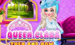 Queen Clara Then and Now image