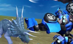 Jurassic Dinosaur Mech Battle image