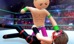 police Stick man Fighting Game image