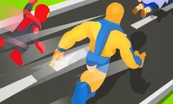 Superhero Transform Change Race image