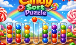 image bg Candy Merge Sort