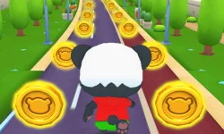 image bg Panda Run Game