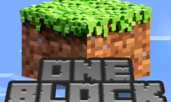 image bg ONE BLOCK for Minecraft