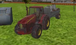 3D city tractor garbage sim image