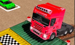 Truck Parking Car Games 3D image