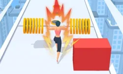 image bg Weightlifting beauty