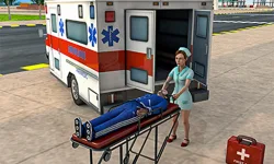 Ambulance Rescue Hospital Game image