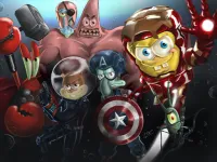 image bg Spongebob Ironman
