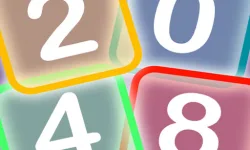 image bg Neon Game 2048