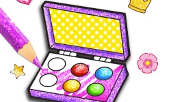 image bg Glitter Beauty Coloring And Drawing
