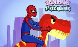 Spiderman T-Rex Runner image