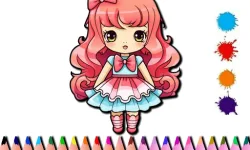 Chibi Doll Art Magic image