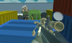 Shooting Blocky Combat Swat GunGame Survival image